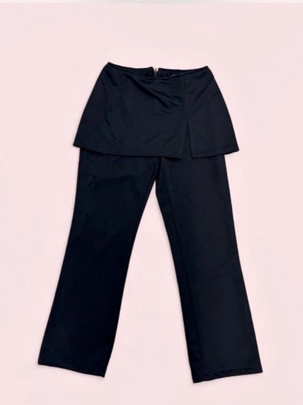 Y2K Liquid X Clothing Black Skirt Pants